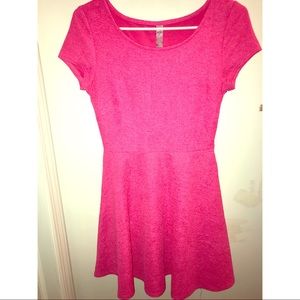 Short pink dress